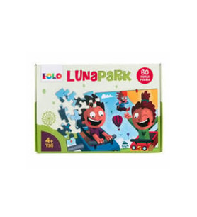 60 Parça Yer Puzzle Lunapark