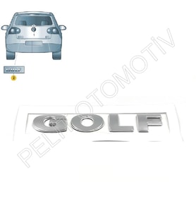 Golf Bagaj Kapak  Yazısı 1K6853687 (2004-2009)
