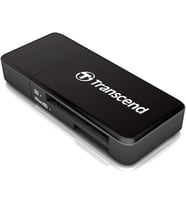 Transcend Usb 3.0/3.1 Gen 1 Çok Fonksiyonlu Kart Okuyucu Ts-Rdf5K, Siyah (Standart)