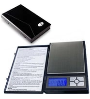 Diamond Dijital Göstergeli Notebook Hassas Kuyumcu Terazisi (500 Gr-0.01))