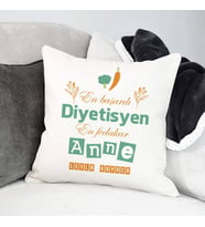 Kişiye Özel Diyetisyen Annelere Hediye Yastık
