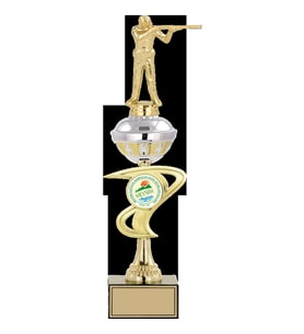 ODAK KUPA - Figürlü Kupalar - Atıcı Figürlü Kupalar FG-065 C - 44 cm