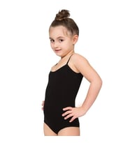 KIZ ÇOCUK İP ASKILI ÇITÇITLI BODY SİYAH 4523