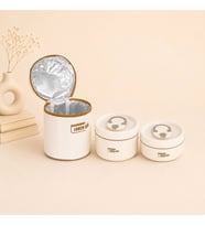 Lunchbox Yemek Termosu 2'li Set Paslanmaz Çelik Sefer Tası (420 Ml + 620 Ml)