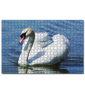 Cakapuzzle  Kuğu Kuşu 120 Parça Puzzle Yapboz MDF (Ahşap)