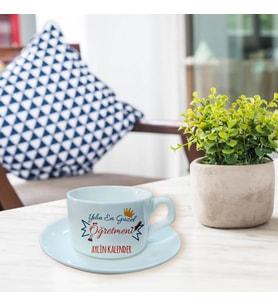 Kişiye Özel Öğretmenler Günü Baskılı Fincan HK2339 (Beyaz)