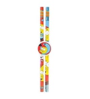 Dolphin Kral Şakir Kurşun Kalem Seti 2 Kalem + Silgi (24 Lü Paket)