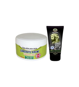 Çörek Otu Ağrı Kremi XLGreen Büyük 200 ml Krem + İbn-i Sina Çörek Otu Kremi 50 ml Eklem Kas ve Fıtık Ağrılarına Rahatlatıcı Set
