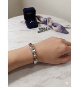 İtalyan Charm Bileklik Çelik Unisex