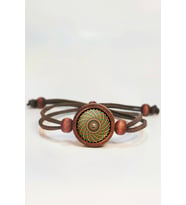 Mandala Ahşap Bileklik