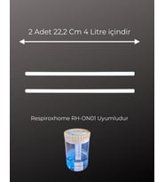Respiroxhome RH-ON01 Gece Lambalı Ultrasonik Oda Nemlendirici Uyumlu 22,2cm Filtre