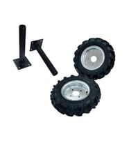 bluebee 4.00x8 Lastik + 32x250mm Mil + 3inç Jant dahil Çapa Makinesi Teker Takımı