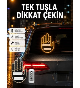2025 Orijinal Led El Park Uyarı Sistemi Uzaktan Kumandalı