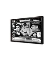 Audrey Hepburn Çerçeveli Mdf Tablo