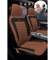Chevrolet Captiva Suv 2011-2014 Aracınıza Uyumlu Koltuk Kılıfı Tay Tüyü Taba