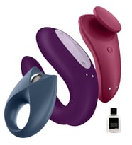 Satisfyer Partner Box 3 App Kontrollü Vibratör Seti+Jel