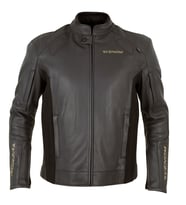 Motosiklet Montu Deri 3 Mevsim Leather Racing Mont Black (Siyah)