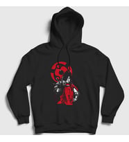 Presmono Unisex Siyah Madara Anime Naruto Kapüşonlu Sweatshirt 133911tt