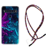 TCL 10L 10 Plus 10SE 20E 20SE 30 L7 Kılıf Boyun Asklı Rasta Silikon Explosive 1734
