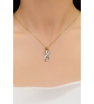 SONSUZLUK KOLYE 14 AYAR A043657