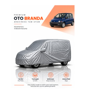FİAT MULTİPLA (2004-2010) KOMBİ Uyumlu Araba Brandası Oto Branda Araba Örtüsü Araç Çadırı