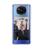 Poco X3 Pro / X3 NFC Uyumlu The Office Tasarımlı Şeffaf Telefon Kılıfı