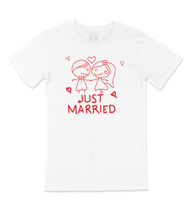 Just Married Tişört