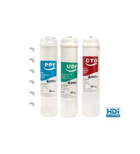 Puretech Yakut-optima Cihazlarına Uygun 3'lü Kokonatlı Filtre (Beyaz)