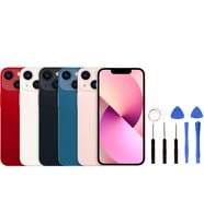 Apple İphone 13 Arka Kapak +B7000 Yapıştırıcı+Tamir Seti (Yeşil)