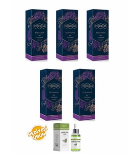 Pereja Elegance Kolonya 250 ml Cam Şişe 5 Li Set