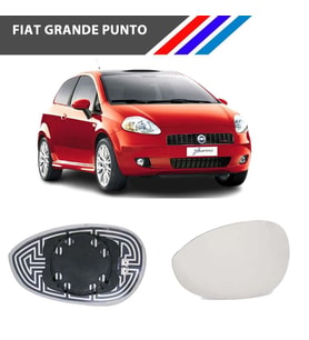 Punto - Grande Punto(2005 Sonrası) - Linea(2007 Sonrası) Ayna Camı Isıtmalı - Sol