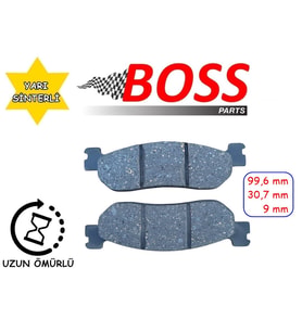 Yamaha Xmax 250 Arka Fren Disk Balatası (05-13) Boss Fa275 (Crypton Ön Em)