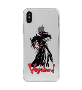 Iphone X / Xs Uyumlu Vagabond Anime Desenli Şeffaf Telefon Kılıfı