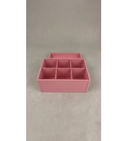 MYCRAFT3D Çok Amaçlı Kapaklı Organizer Kutu, Makyaj, Banyo, Mutfak düzenleyici. İsteğe bağlı 6 veya 1 bölmeli