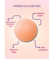 Oypa Life Göğüs Ucu Kapatıcı (Ten)