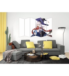ANİME KIZ CADI MDF TABLO-0032 MODEL-B