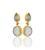 Kadir Jewellery 22 Ayar Altın Kaplama Vintage Küpe -El İşçiliği Ve Hipoalerjenik Küpe