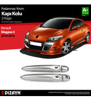 Renault Megane 3 Krom Kapı Kolu 2 Kapı Sensörlü 2010-2016