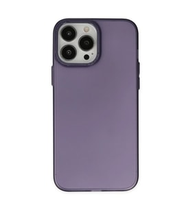 İphone 14 Kılıf Modos Metal Kapak - Mor