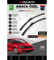 Drs Tuning Golf 6 Ön Cam Silecek Seti 2008-2012 Premium Araca Özel 60-48 Cm A+ Kalite