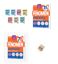 Fenomen 7. Sınıf Maarif Matematik Fasikül 7A ve 7B 3lü Set Soru Bankası + Telefon Standı
