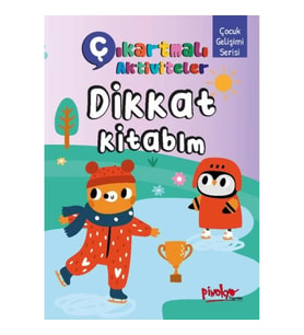 Çıkartmalı Aktiviteler Dikkat Kitabım