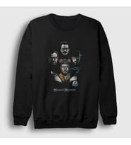 Presmono Unisex Siyah Queen Breaking Bad Sweatshirt 185401tt