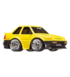 JDM Seri 2 1985 Model Araç AE86 - Sarı Coupe Araba