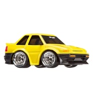 JDM Seri 2 1985 Model Araç AE86 - Sarı Coupe Araba