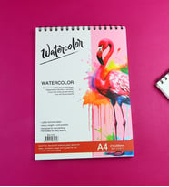 A4 Spiralli Suluboya Sketchbook Resim Defteri - 24 Yaprak