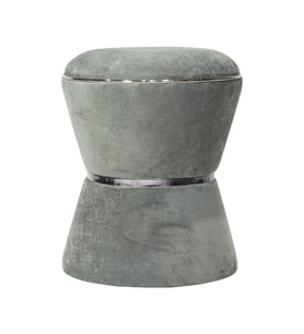 Fine Puf, Gri Silver