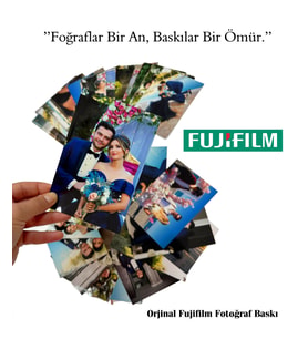 Bir İstanbul Fotoğraf 15 Adet  10x15  ( Orjinal Fuji Kart Fuji Banyolu Sistem - Solmaz Baskı)