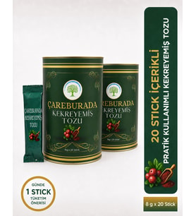 ÇareBurada 2 Adet Kekreyemiş Tozu 8g x 20 Stick