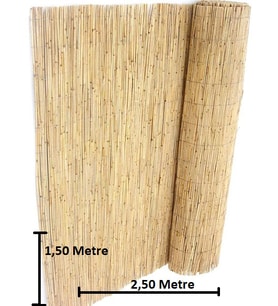 Bambu Kamış Hasır 1,50 Metre x 2,50 Metre